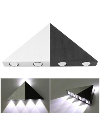 Lamparas pared triangulares - 2uds
