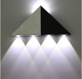 Lamparas pared triangulares - 2uds