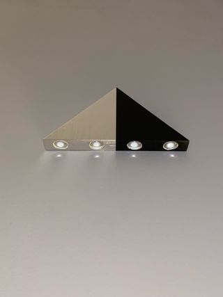 Lamparas pared triangulares - 2uds