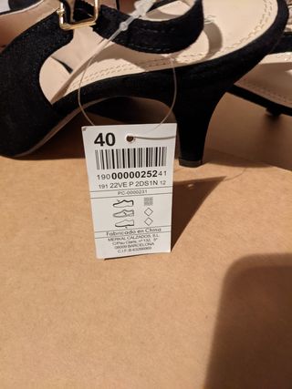 Zapatos PICCOLA PIU negros