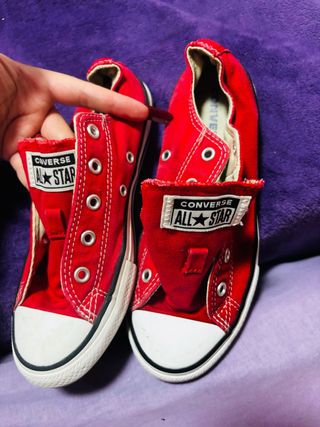Converse rojas - zapatillas