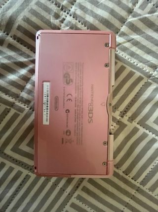 Nintendo 3DS Rosa + 5 Juegos