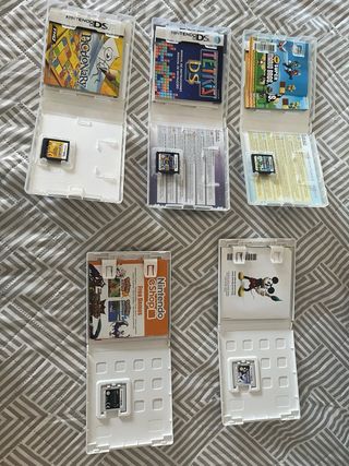 Nintendo 3DS Rosa + 5 Juegos