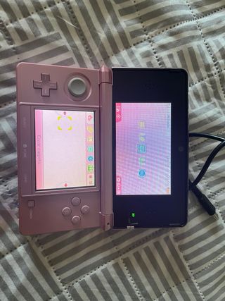 Nintendo 3DS Rosa + 5 Juegos