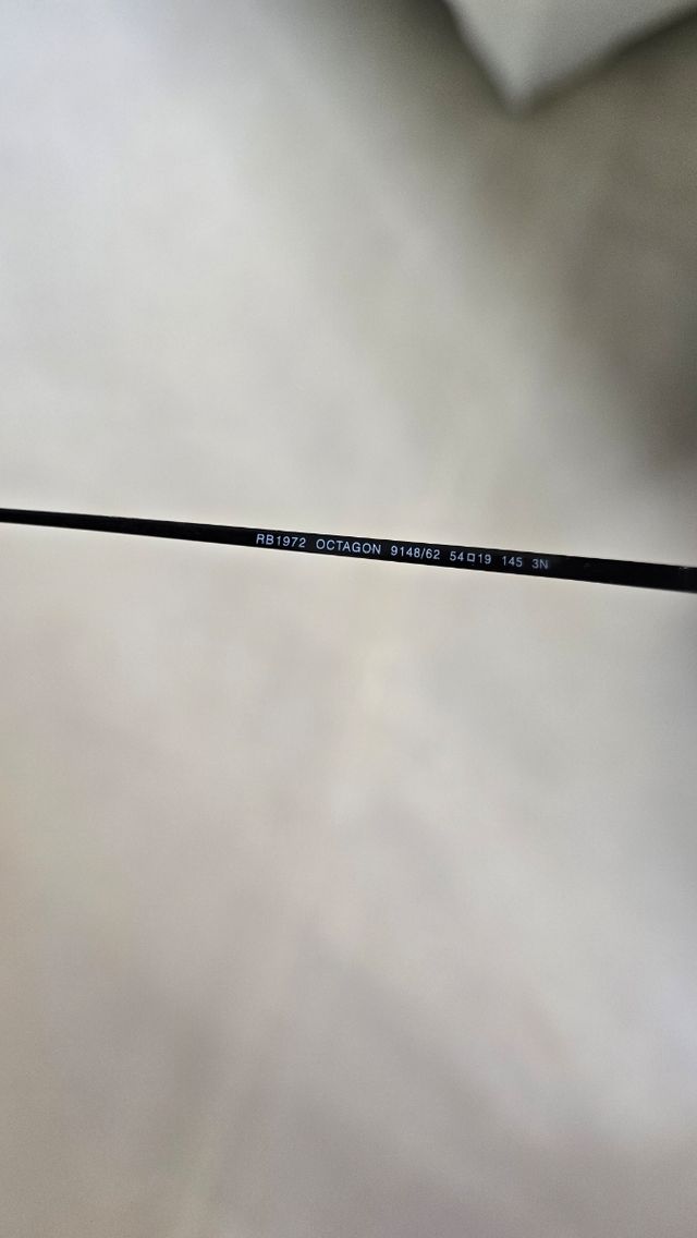 Gafas Rayban Octagonales