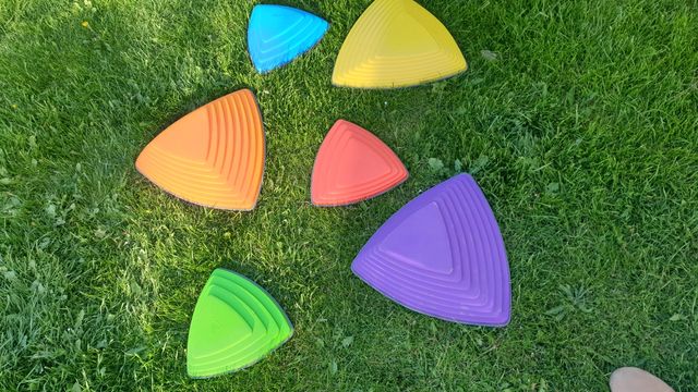 Discos apilables Riverstone - Juego motriz