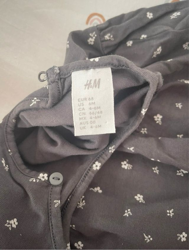 Vestido H&M bebé 4-6m