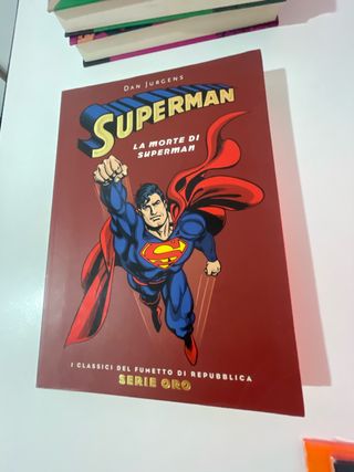 superman serie oro la morte di superman