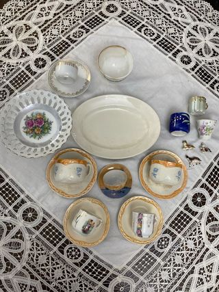 Juego de té antiguo