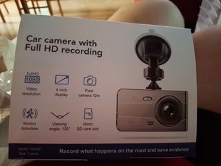 Cámara DVR Coche Full HD.