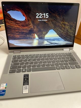 ordenador Portatil Lenovo Gris Plata