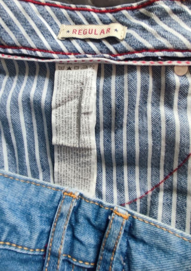 Bermudas vaquero hombre 