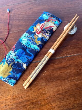 Bacchette Giapponesi con Custodia Drago