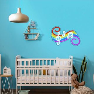 Lampada Neon Led " NOTE Music "