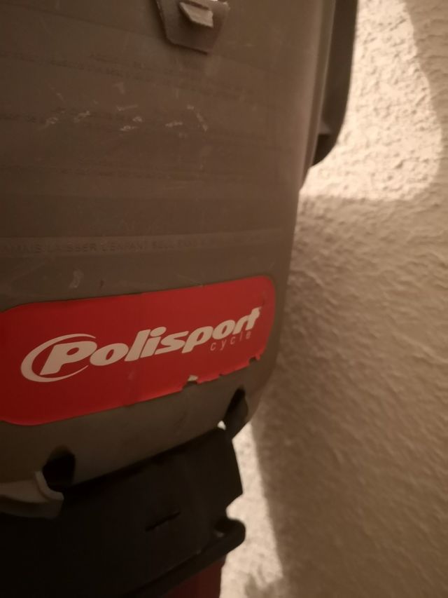 Silla bici portabebés.