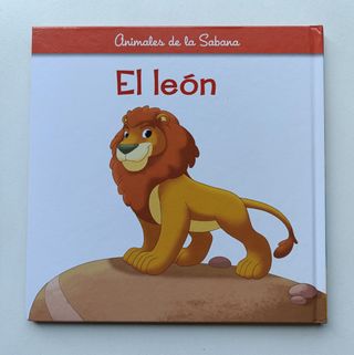Libro El León "Animales de la sabana"