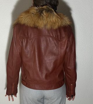 Chaqueta mujer Saint Laurent piel