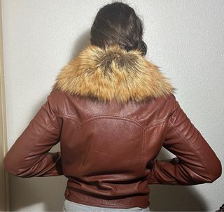 Chaqueta mujer Saint Laurent piel
