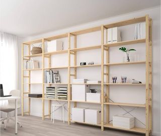 Estantería modular de madera
