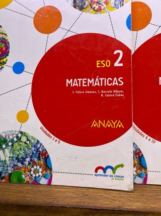 Libro matematicas 2 Eso