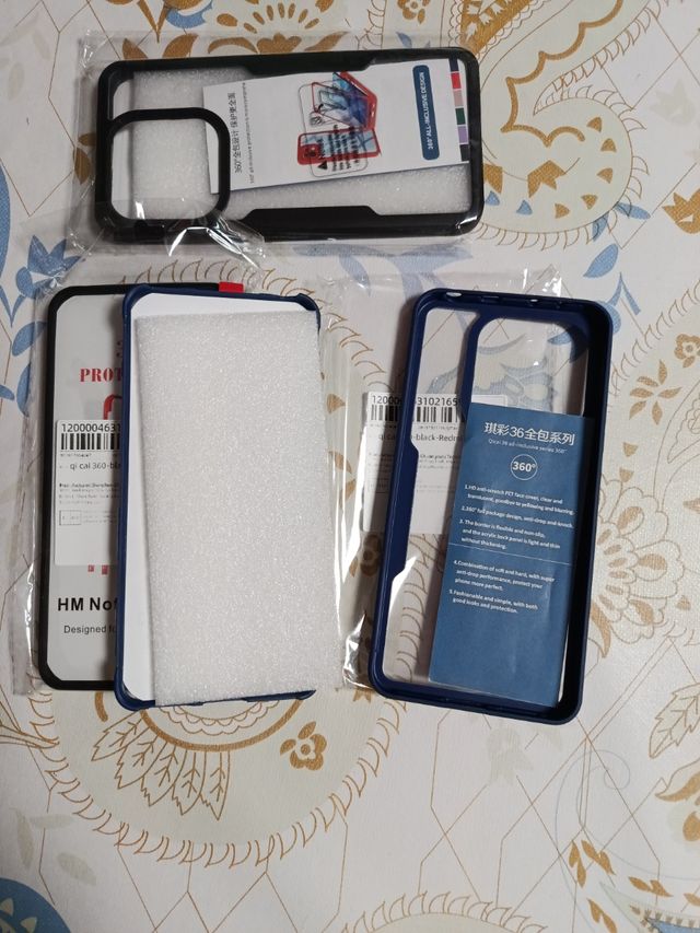 3 Fundas Xiaomi Redmi Note 14 4G de 163 mm.