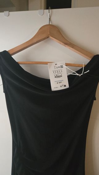 Vestido negro Pull&Bear - Talla S