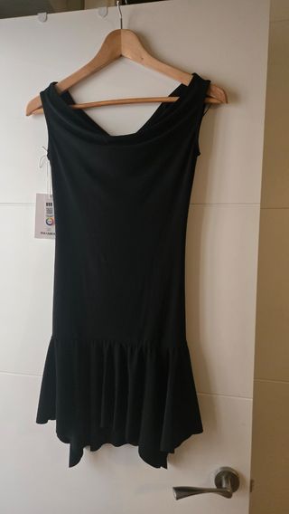 Vestido negro Pull&Bear - Talla S