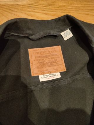 Chaqueta vaquera Levi's negra M