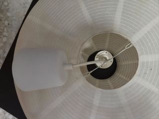 Lampara Ikea papel blanco