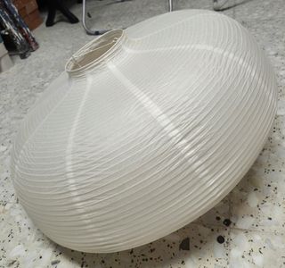 Lampara Ikea papel blanco