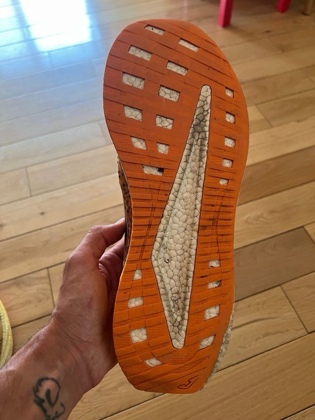 Zapatillas Joma Running - Naranja y Negro