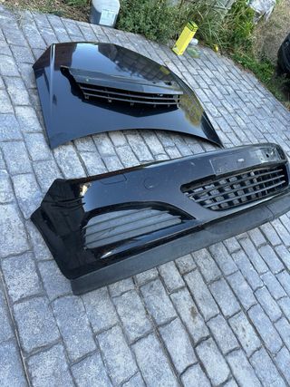 Paragolpes Opel Astra H negro