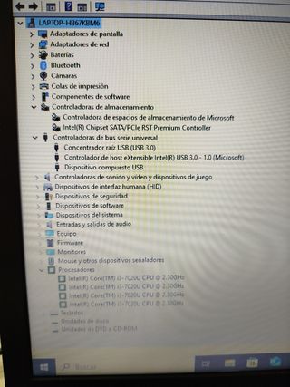 Ordenador HP Intel i3