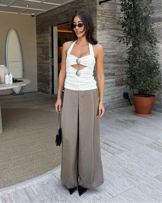 Top halter conchas