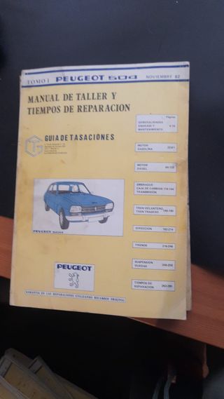 Manual Taller Peugeot 504