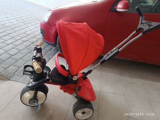 Triciclo infantil rojo Evolution 3 en uno 