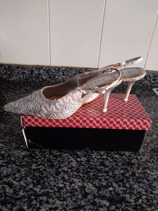 Zapatos FITO plata mujer