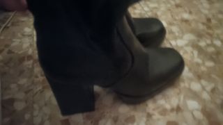 Botas negras tacón 40