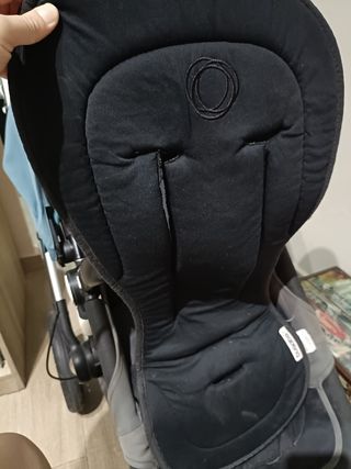 Bugaboo Camaleón 3 - capota azul y silla gris 