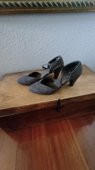 Zapatos Tex.Woman grises 37.