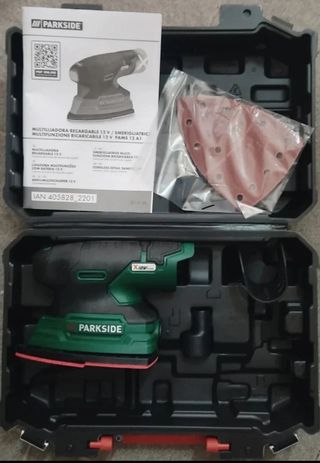 Lixadora Parkside 12V - Multiuso