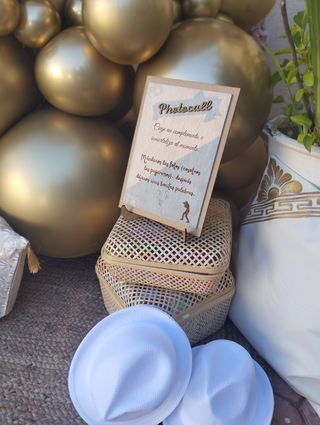 Cartel photocall bodas o eventos