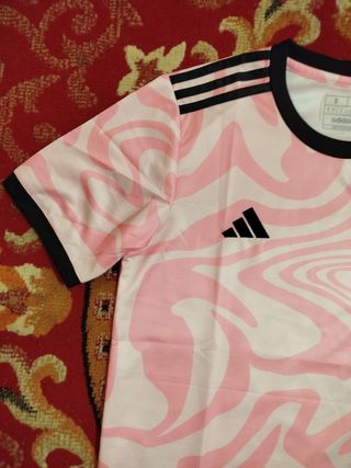 Camiseta Adidas Flamengo Rosa Talla S