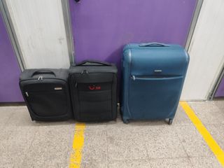 4 maletas de viaje LEE ANUNCIO 