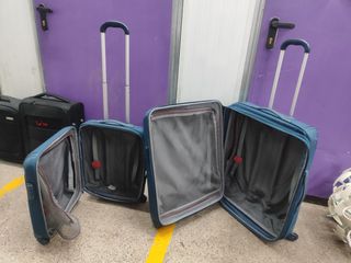 4 maletas de viaje LEE ANUNCIO 