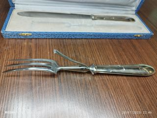 Cuchillo trinche y tenedor vintage