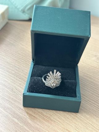 Anillo plata de ley 925.Diseño en forma de sol