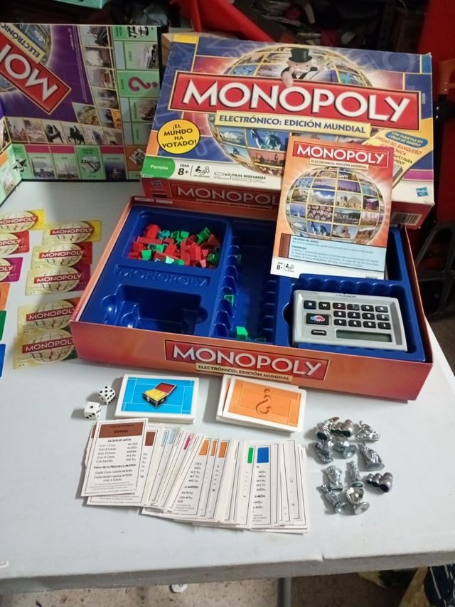 Monopoly Electrónico Mundial, para completar otros