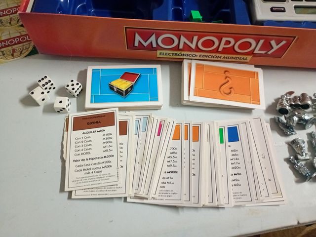 Monopoly Electrónico Mundial, para completar otros