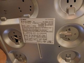 Placa gas Bosch 5 fuegos